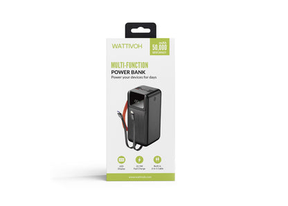 Wattivoh 50,000mAh Power Bank