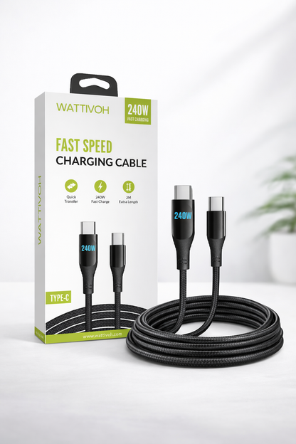 واتيفوه 240 واط USB-C (2 متر)